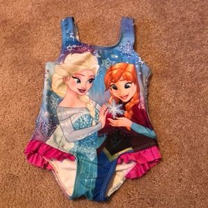 Frozen bathing suit